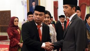 Budi Arie Setiadi usai dilantik sebagai Menteri Komunikasi dan Informatika (Menkominfo) di Istana Negara, Jakarta Pusat, Senin, 17/7/2023 | Dok - Humas Sekretariat Kabinet