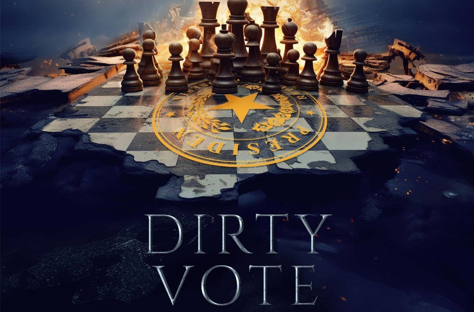 Poster Film Dokumenter 'Dirty Vote' | X/Twitter - @dirtyvibe