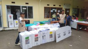 Persiapan pemungutan suara Pemilu 2024. I Ist