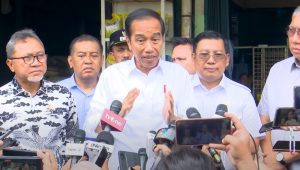 Presiden Joko Widodo (Jokowi) di Pasar Induk Cipinang, Jakarta Timur, Kamis, 15/2/2024. | Youtube Sekretariat Presiden