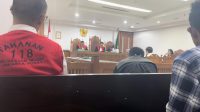 Sidang pembacaan putusan eksepsi terdakwa Edi Gunawan digelar di PN Jakarta Pusat pada Kamis, 29/2/2024 | Merinda Faradianti/Forum Keadilan