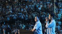 Calon presiden dan calon wakil presiden (capres-cawapres) nomor urut 2 Prabowo Subianto-Gibran Rakabuming Raka setelah pemungutan suara pada Rabu, 14/2/2024 malam | Instagram @fraksipartaigerindra