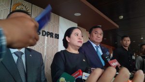 Doorstop Ketua DPR RI Puan Maharani di Gedung DPR RI, Jakarta Pusat, Kamis, 28/3/2024 | Novia Suhari/Forum Keadilan