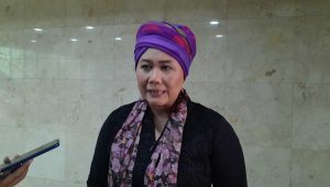 Ketua DPP PKB Luluk Hamidah memberikan keterangan di Gedung DPR RI, Senayan, Jakarta Pusat, Kamis, 28/3/2024. I Novia Suhari/Forum Keadilan