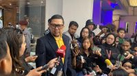 Ahmad Doli Kurnia saat memberikan menyampaikan keterangan di Kantor KPU RI, Jakarta Pusat, Rabu 20/3/2024 | Ari Kurniansyah/Forum Keadilan