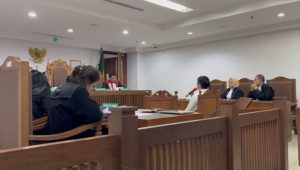 Terdakwa Tindak Pidana Pencucian Uang (TPPU) dan penipuan serta penggelapan puluhan miliar rupiah Edi Gunawan | Merinda Faradianti/Forum Keadilan