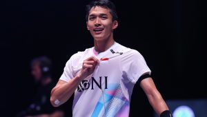 Atlet bulu tangkis tunggal putra Indonesia Jonatan Christie| dok. PBSI