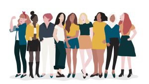 Ilustrasi para perempuan