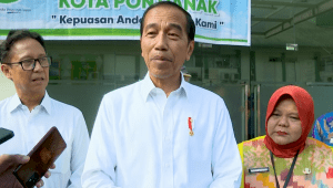 Keterangan pers Presiden Jokowi di sela kunjungan kerjanya di Pontianak, Kalimantan Barat, Kamis, 21/3/2024 | YouTube Sekretariat Presiden
