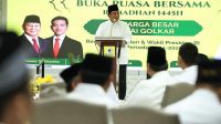 Presiden terpilih Prabowo Subianto dalam acara buka puasa bersama Prabowo Subianto-Gibran Rakabuming Raka di Kantor DPP Partai Golkar, Jakarta Barat, Jumat, 29/3/2024. | Instagram @prabowo
