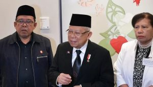 Wakil Presiden (Wapres) Ma'ruf Amin dalam pertemuannya dengan diaspora Indonesia di Auckland, Selandia Baru, Kamis, 29/2/2024. | Dok - Sekretariat Wakil Presiden