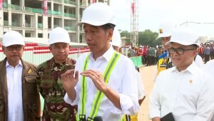 Presiden Joko Widodo (Jokowi) di Penutupan atap (Topping off) hunian ASN, TNI, dan Polri di IKN, Jumat, 1/3/2024. | Youtube Sekretariat Presiden