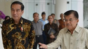 Presiden Joko Widodo dan Wakil Presiden (Wapres) ke-10 dan ke-12 Jusuf Kalla (JK) | Ist