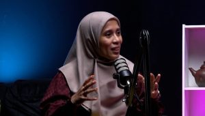 Ketua KEB Rachmawati Alida Bahaweres di Forum, Senin 4/3/2024. I Ari Kurniansyah/Forum Keadilan