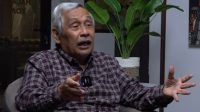 Ketua Umum Perpadi Sutarto Alimoeso di Podcast Forum Ngopdar, Selasa 5/3/2024. I Ari Kurniansyah/Forum Keadilan