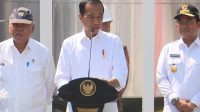Presiden Jokowi saat meresmikan Pabrik Minyak Merah di Deliserdang, Sumatera Utara, Kamis 14/3/2024. I YouTube Sekretariat Presiden