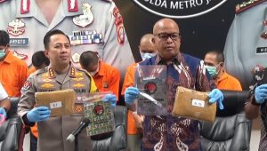 Kombes Pol Hengki dalam jumpa pers di Polda Metro Jaya, Jakarta Selatan, Jumat 15/3/2024. I Ist