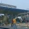 Tangkapan layar video Kecelakaan beruntun di Gerbang Tol Halim, Rabu 27/4/2024.
