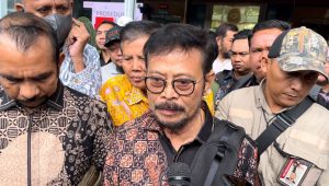 Eks Mentan Syahrul Yasin Limpo (SYL) di PN Jakarta Pusat, Rabu 27/3/2024. I Merinda Faradianti/Forum Keadilan