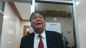 Bambang Pacul saat memberikan keterangan di Gedung DPR RI, Kamis, 28/3/2024. I Novia Suhari/Forum Keadilan