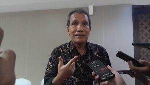 Kepala Deputi Pencegahan Komisi Pemberantasan Korupsi (KPK) Pahala Nainggolan di Gedung Merah Putih KPK, Jakarta Selatan, Selasa, 23/4/2024 | Novia Suhari/Forum Keadilan