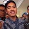 Ketua Umum PSI Kaesang Pangarep usai menghadiri halal bihalal oleh Rumah Juang Relawan Jokowi (RJ2) di Kemang Selatan, Jakarta, Jumat, 19/4/2024 | M. Hafid/Forum Keadilan