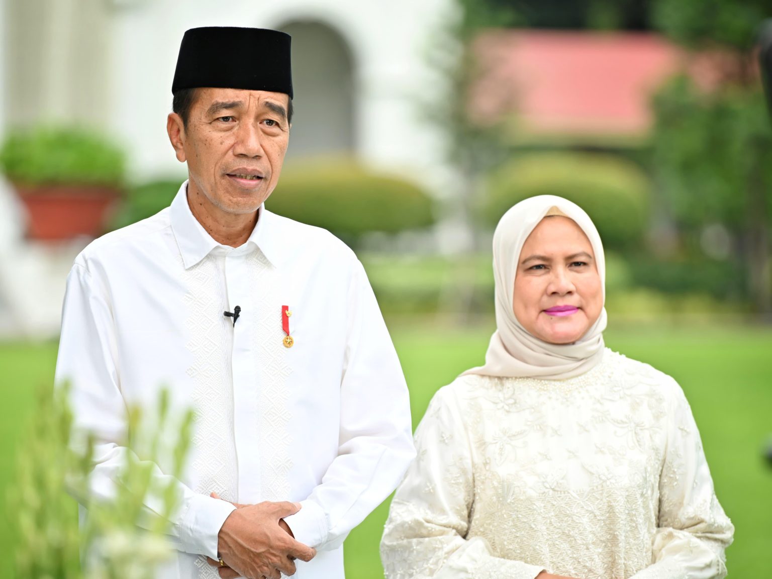 Jokowi Selenggarakan Open House di Istana, Sejumlah Menteri-Kapolri Hadir