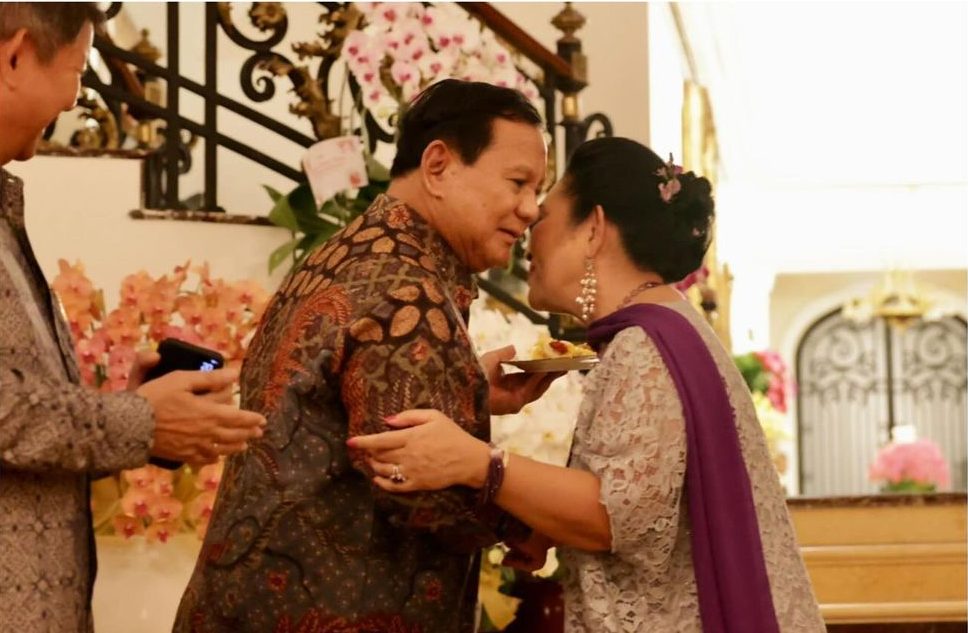 Doa Titiek Soeharto untuk Prabowo: Diberi Sehat dan Petunjuk dalam Jalankan Amanat