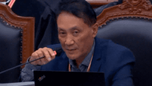 Anggota Komisi II Supriyanto dihadirkan sebagai saksi oleh tim hukum Prabowo Subianto-Gibran Rakabuming Raka. | Youtube Mahkamah Konstitusi