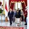 Menlu Cina Wang Yi Temui Jokowi di Istana Negara