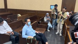 Mantan Kepala Bea Cukai Makassar Andhi Pramono di Pengadilan Tindak Pidana Korupsi (Tipikor) Jakarta Pusat, Senin 1/4/2024. I Merinda Faradianti/Forum Keadilan