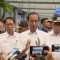 Presiden Joko Widodo (Jokowi) memberikan keterangan pers setelah meninjau pergerakan orang di Stasiun Pasar Senen, Jakarta Pusat, Senin, 8/4/2024. | Youtube Sekretariat Presiden