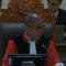 Hakim Konstitusi Saldi Isra menjelaskan posisi Arsul Sani dalam menangani sidang sengketa Pileg PPP di MK, Senin, 29/4/2024. I Dok. Mahkamah Konstitusi