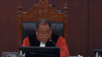 Hakim Konstitusi Arief Hidayat dalam sidang sengketa Perselisihan Hasil Pemilihan Umum (PHPU) Pilpres 2024 di Gedung MK, Jakarta Pusat, Kamis, 4/4/2024 | YouTube Mahkamah Konstitusi RI