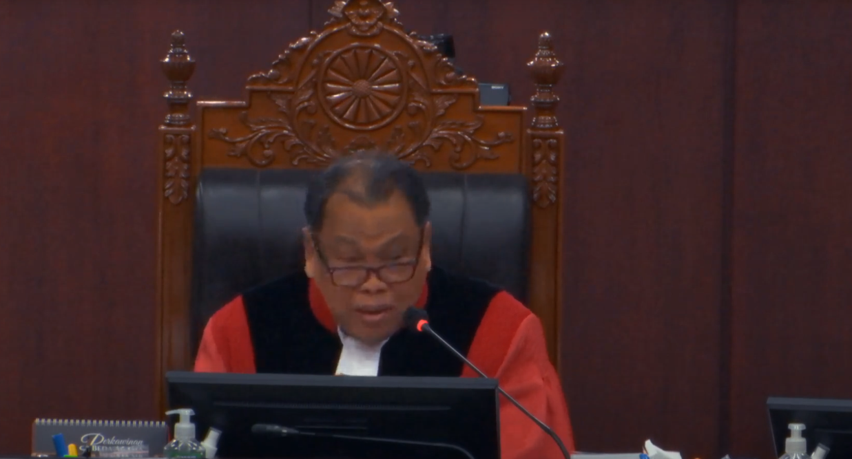 Hakim Konstitusi Arief Hidayat Beri Catatan ke Ahli Prabowo Terkait Sifat Putusan MK