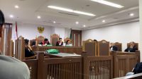 Persidangan lanjutan terdakwa Edi Gunawan dalam kasus Tindak Pidana Pencucian Uang (TPPU) dan penipuan serta penggelapan puluhan miliar rupiah kembali digelar di PN Jakarta Pusat, Selasa, 2/4/2024 | Merinda Faradianti/Forum Keadilan