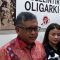 Sekjen PDIP Hasto Kristiyanto saat konferensi pers di kawasan Menteng, Jakarta Pusat, Kamis, 18/4/2024.
