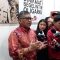 Sekjen PDIP Hasto Kristiyanto saat konferensi pers di kawasan Menteng, Jakarta Pusat, Kamis, 18/4/2024 | M. Hafid/Forum Keadilan