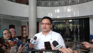 Juru Bicara Mahkamah Konstitusi (MK) Fajar Laksono | Syahrul Baihaqi/Forum Keadilan