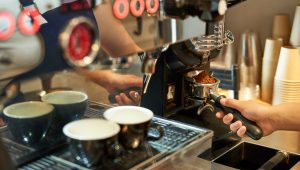 Ilustrasi coffee shop