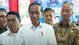 Presiden Joko Widodo (Jokowi) memberikan keterangan pers JIExpo Kemayoran, Jakarta, Jumat, 3/4/2024. | YouTube Sekretariat Presiden