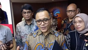 MenpanRB Abdullah Azwar Anas usai konferensi pers di Gedung Kominfo, Jakarta Pusat, Jumat, 3/5/2024. | M.Hafid/Forum Keadilan