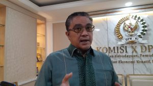 Kader Partai Demokrat sekaligus Wakil Ketua Komisi X DPR RI Dede Yusuf di Ruang Rapat Komisi X DPR RI, Komplek Parlemen Senayan, Jakarta Pusat, Kamis, 16/5/2024 | Novia Suhari/Forum Keadilan