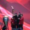 Megawati menyalakan obor di Rakernas PDIP, Jumat, 24/5/2024. I M.Hafid/Forum Keadilan