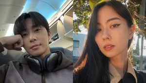 Aktor Korea Park Seo Joon dan aktris Amerika Lauren Tsai | ist