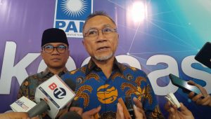 Ketua Umum PAN Zulkifli Hasan, dalam Rakornas, di JS Luwansa, Jakarta, Jumat, 10/5/2024 | Novia Suhari/Forum Keadilan