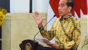 Presiden Jokowi memberikan sambutan pada Peresmian Pembukaan Rapat Koordinasi Nasional Pengawasan Intern Pemerintah Tahun 2024, di Istana Negara, Jakarta, Rabu, 22/5/2024 | Dok Website Sekretariat Kabinet Republik Indonesia - Humas Setkab/RAH