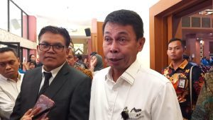 Ketua sementara KPK Nawawi Pomolango di Auditorium Harun Nasution, UIN Jakarta, Ciputat, Tangerang Selatan, Selasa, 14/5/2024 | M. Hafid/Forum Keadilan