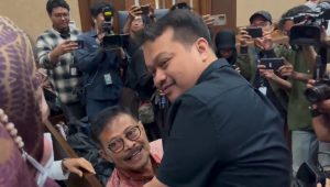 Putra eks Menteri Pertanian (Mentan) Syahrul Yasin Limpo (SYL), Kemal Redindo Syahrul Putra di sidang lanjutan kasus dugaan pemerasan di lingkungan Kementerian Pertanian (Kementan) di Pengadilan Tipikor Jakarta Pusat, Rabu, 29/5/2024 | Merinda Faradianti/Forum Keadilan