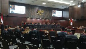 Sidang Pleno Pengucapan Putusan, PHPU Anggota DPR RI, DPD RI, DPRD Provinsi, DPRD Kabupaten/kota | Syahrul Baihaqi/Forum Keadilan